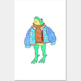 jumper frog Posters and Art